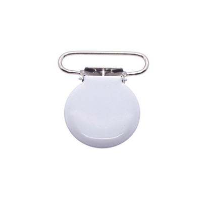 SUTOYUEN 30tk/partii 1`` 25mm ümmargune metallist rippklambriga luttide hoidikklambrid beebiluti ketiklambritele pliivaba