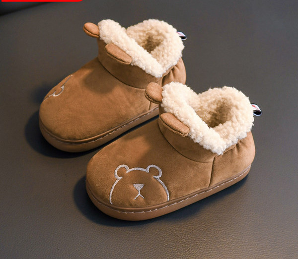 Neslystančios vaikiškos šlepetės su pamušalu