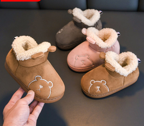 Neslystančios vaikiškos šlepetės su pamušalu