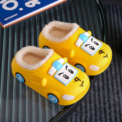 Detské zimné papuče s páperovou podšívkou