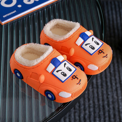 Detské zimné papuče s páperovou podšívkou
