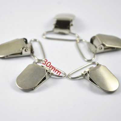 20 tk/partii metallist konksuga luti rippklambrid 20mm/25mm/30mm/35mm