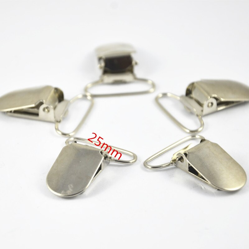 20 tk/partii metallist konksuga luti rippklambrid 20mm/25mm/30mm/35mm