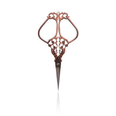 Висококачествена неръждаема стомана Ретро занаятчийски ножици Форма на ваза Златни шивашки ножици Шивашки консумативи Ножици за кръстат бод Прежда