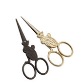 Roostevabast terasest kangalõikur käärid Professionaalsed rätsepakäärid Hiina Zodiac Ahvid Vintage käärid Käsitsi isetegemise tööriistad