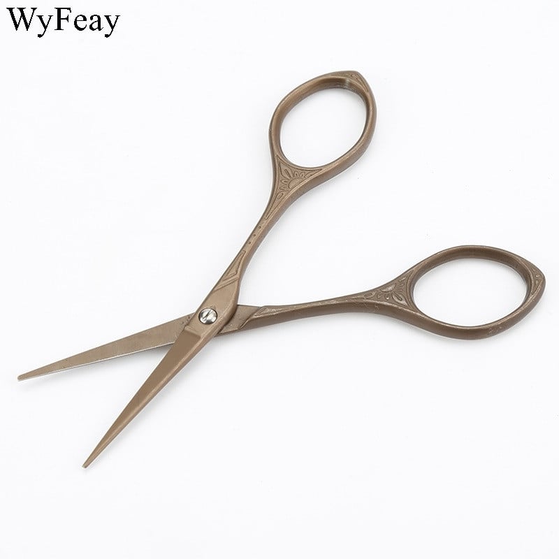 Uuenduslikud Zakka Toidukaupade retrokäärid Titanize DIY Käsitöö Antiikne roostevabast terasest Kodutööriist Vanametalli broneerimine Õmbluskäärid