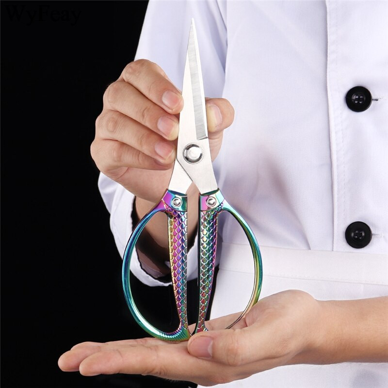 Roostevabast terasest õmbluskäärid tikandid rätsep käärid käärid lõikur köögikäärid nahk käsitöö kanga lõikur käärid