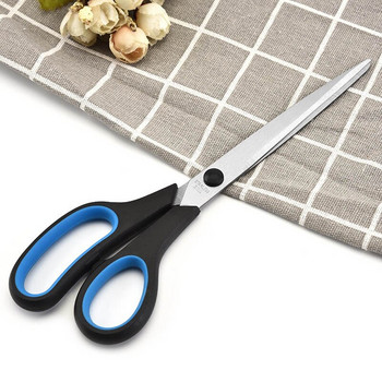 Ανοξείδωτο ατσάλι Tailor Scissors 9 ιντσών Καουτσούκ πλαστικό ύφασμα κόφτης κεντήματος ψαλίδι Tailor Scissor Thread Scissor Tools