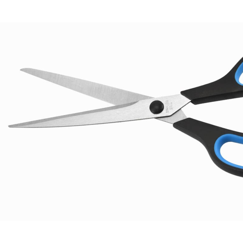 Шивашки ножици от неръждаема стомана 9-инчови каучукови пластмасови ножици за тъкани Ножици за бродиране Ножици за шивашки конци Инструменти за ножици