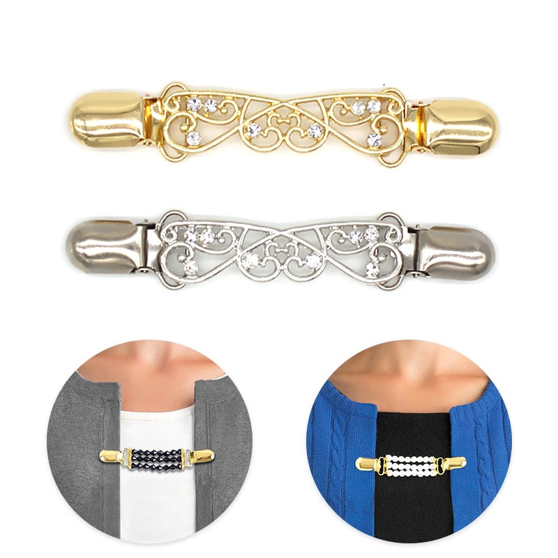 Naiste Vintage Duck Clip Särk Kleit Pross Klamber Kardigan Klambrid Pluus Sall Kinnitused Hoidik Rõivaste Aksessuaarid