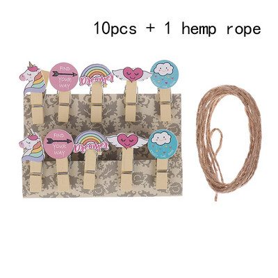 10 tk/pakk Tüdruku südamevõrk punane riidelõks käsitöö kaunistusklambrid naturaalsest puidust fotoklambrid seinakaunistuseks kanepiköis