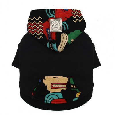 Lemmikloomasärk Kahe jalaga elastsed lühikeste varrukatega keskmise suurusega koerte moevärgid kevadeks