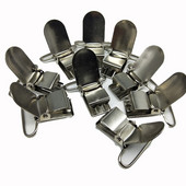 Clip pentru bretele pentru suzetă din metal Clip pentru îmbrăcăminte pentru agrafă pentru bavetă Suport jucărie Accesoriu pentru cusut haine 12 buc/50 buc/100 buc