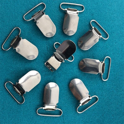 Clip pentru bretele pentru suzetă din metal Clip pentru îmbrăcăminte pentru agrafă pentru bavetă Suport jucărie Accesoriu pentru cusut haine 12 buc/50 buc/100 buc