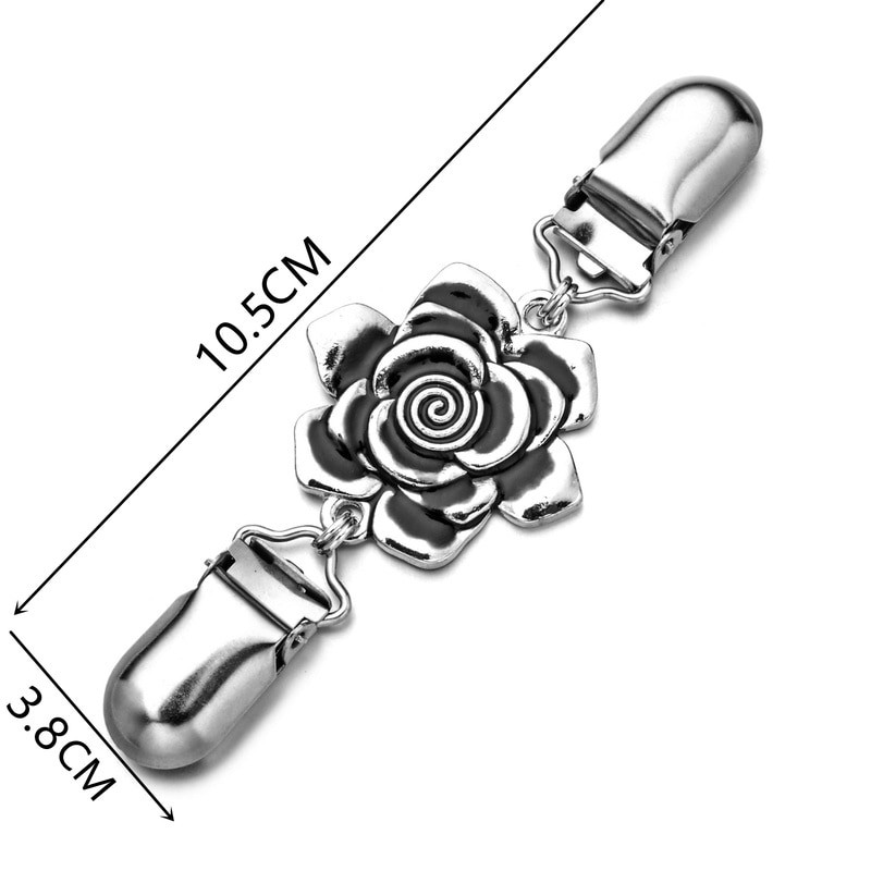 1tk Riided Kardigan klamber mood metallist pardinokk klamber sall kardigan kampsun liibuv Pärl retro pross riidekaunistus