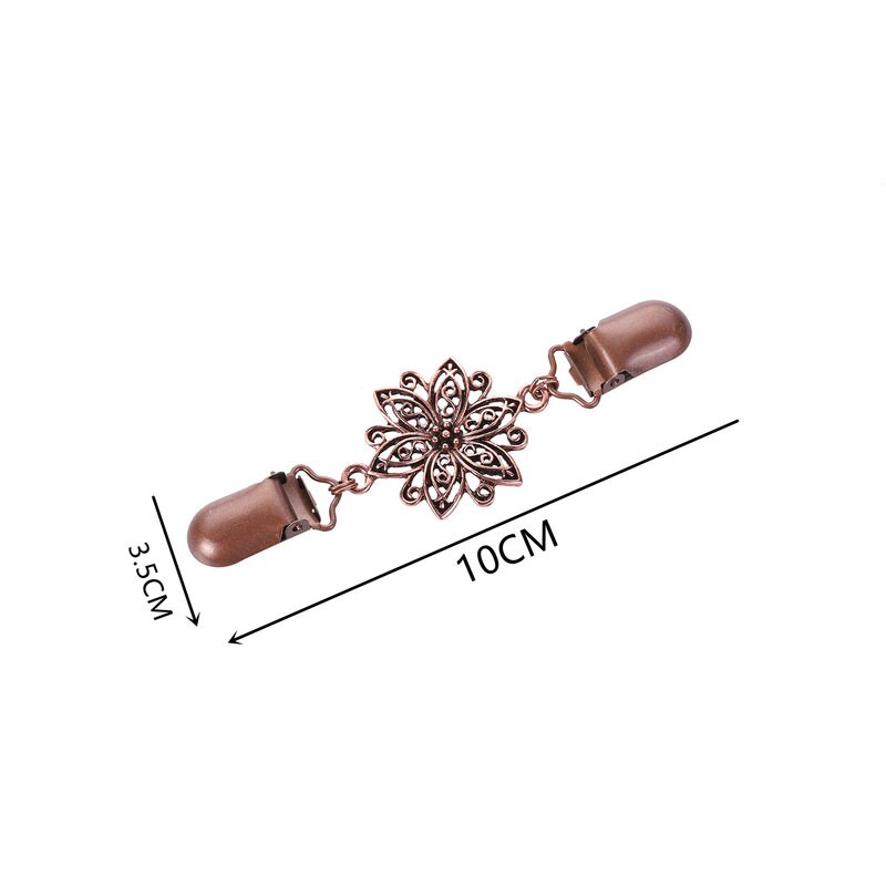 1tk Riided Kardigan klamber mood metallist pardinokk klamber sall kardigan kampsun liibuv Pärl retro pross riidekaunistus