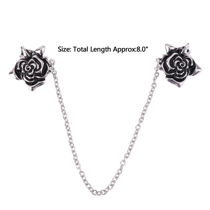 Vintage kvetinový aligátorský klip na oblečenie, silný upevňovací držiak na oblečenie, kovový sveter, šál, kardigan, dekoračné klipy