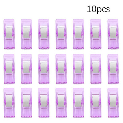 Многофункционални щипки за шиене Цветни щипки Пластмасови занаяти Плетене на една кука Плетене Безопасни щипки Разноцветни щипки за подвързване Хартия