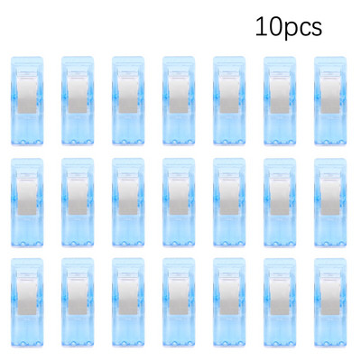 Многофункционални щипки за шиене Цветни щипки Пластмасови занаяти Плетене на една кука Плетене Безопасни щипки Разноцветни щипки за подвързване Хартия