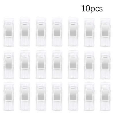 Многофункционални щипки за шиене Цветни щипки Пластмасови занаяти Плетене на една кука Плетене Безопасни щипки Разноцветни щипки за подвързване Хартия