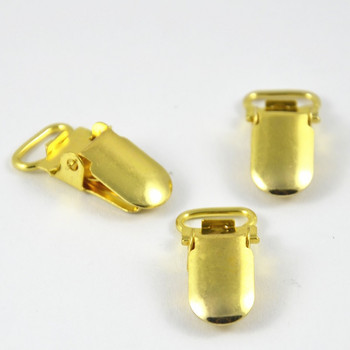 10 mm Metal Paci Paci Suspender Clips Clips for Craft Project Χρυσό/Ασημί Υψηλής Ποιότητας 5 ΤΕΜ/ΛΟΤ