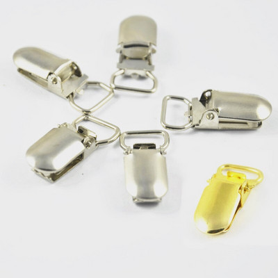 10 mm Metal Paci Paci Suspender Clips Clips for Craft Project Χρυσό/Ασημί Υψηλής Ποιότητας 5 ΤΕΜ/ΛΟΤ