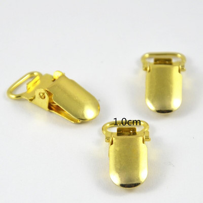 10 mm metalni držači Paci duda za naramenice za Craft Project zlato/srebro visoke kvalitete 5 KOM/LOT