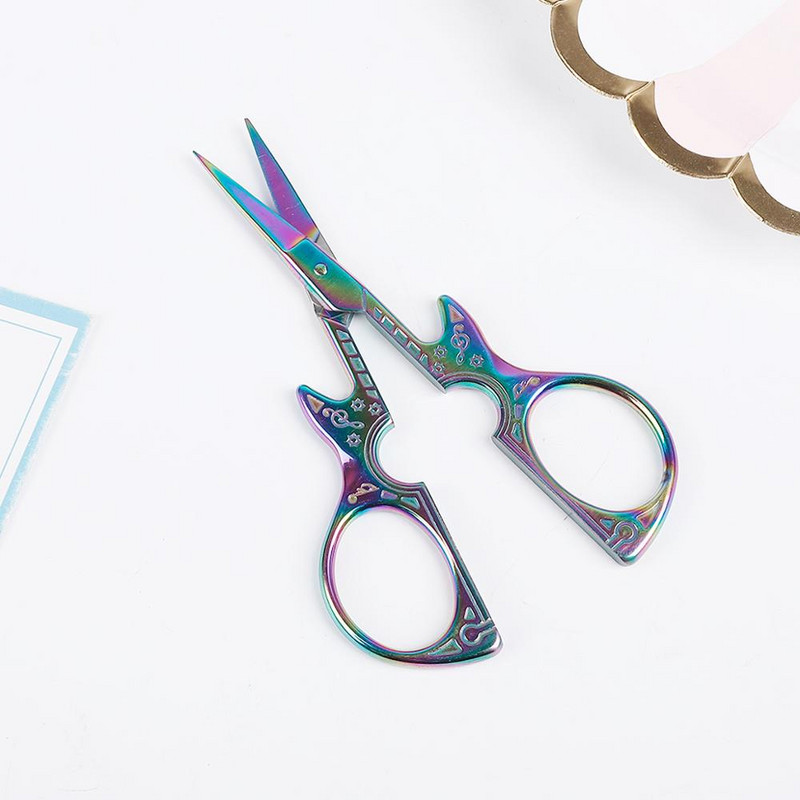 Retro Classic Rätsepa käärid Õmbluskäärid näputööks Hõbedane õmblemine Käsitöö Käärid Pügamine DIY Kodu Käsitööriistad