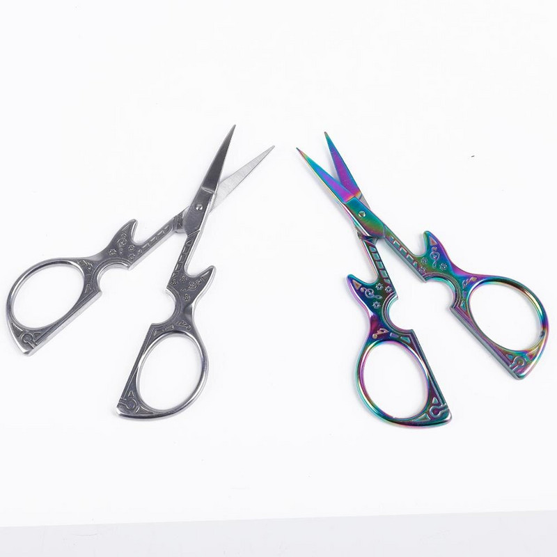 Retro Classic Rätsepa käärid Õmbluskäärid näputööks Hõbedane õmblemine Käsitöö Käärid Pügamine DIY Kodu Käsitööriistad