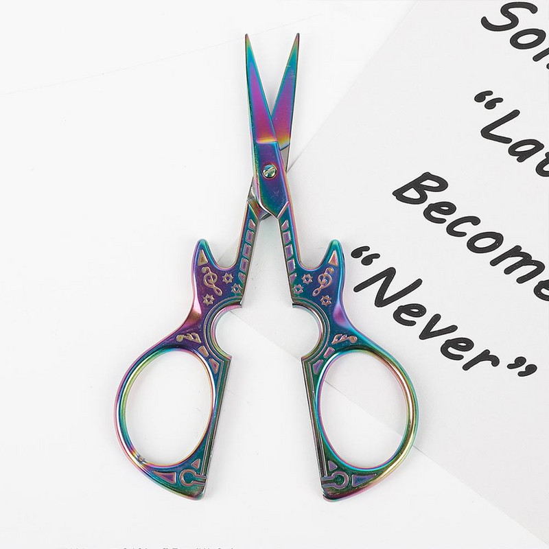 Retro Classic Rätsepa käärid Õmbluskäärid näputööks Hõbedane õmblemine Käsitöö Käärid Pügamine DIY Kodu Käsitööriistad