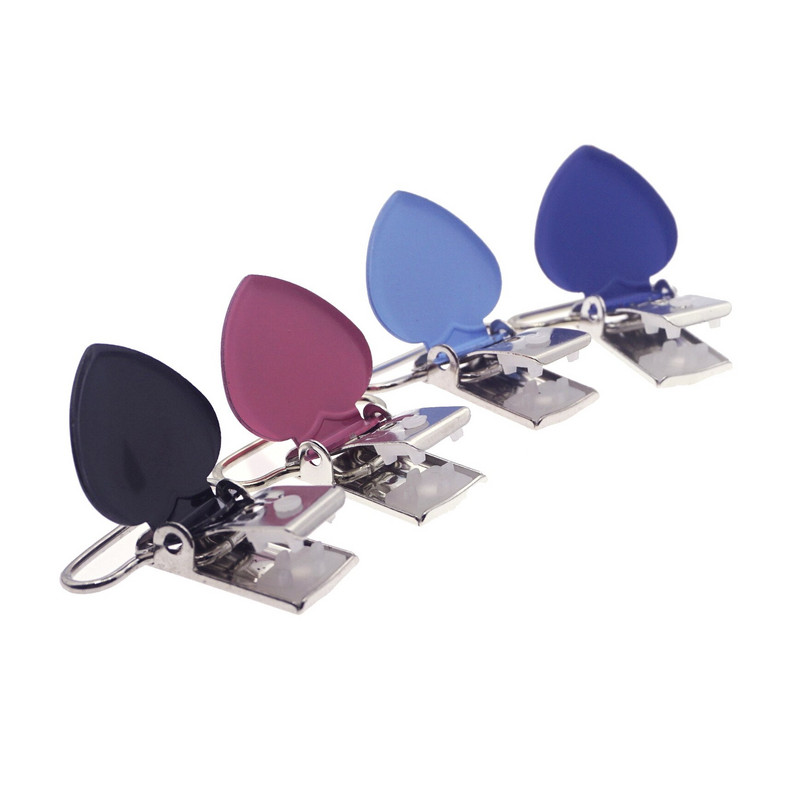 SUTOYUEN 1`` 25 mm südamega metallist klambrid rippuvatele lutiklambritele emailitud rippumisklambrile plastikust hammaste mannekeeni mänguasjahoidja 32 tk