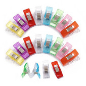 10/20 de bucăți cleme de cusut cleme din plastic pentru matlasare, croșetare, legatură, material mixt, suport pentru bricolaj, accesorii pentru hârtie de mozaic