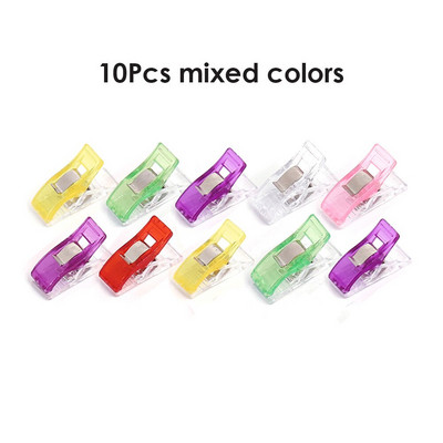 10/20 de bucăți cleme de cusut cleme din plastic pentru matlasare, croșetare, legatură, material mixt, suport pentru bricolaj, accesorii pentru hârtie de mozaic