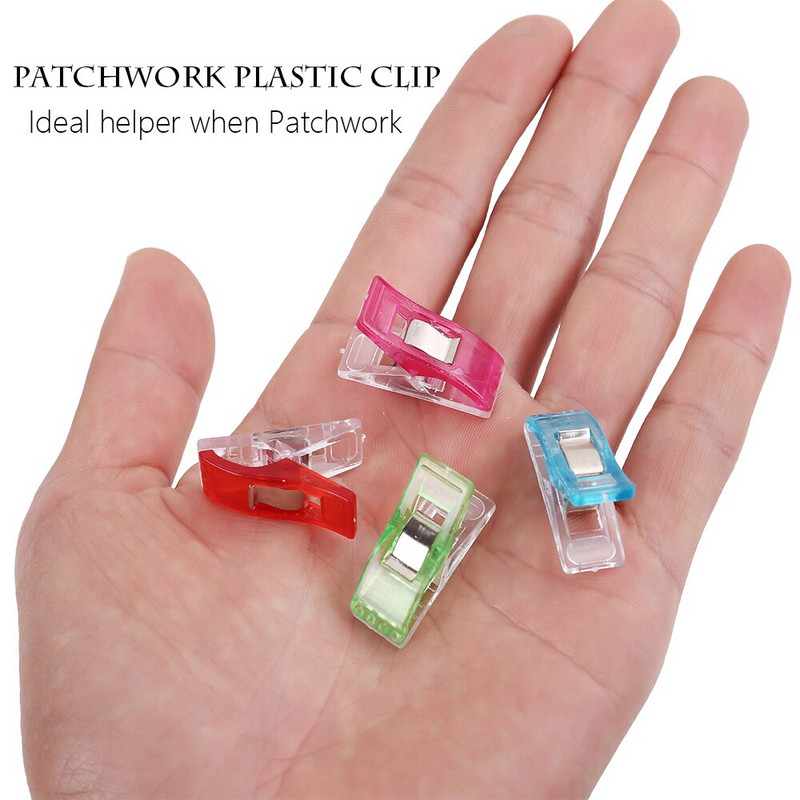 10/20 de bucăți cleme de cusut cleme din plastic pentru matlasare, croșetare, legatură, material mixt, suport pentru bricolaj, accesorii pentru hârtie de mozaic