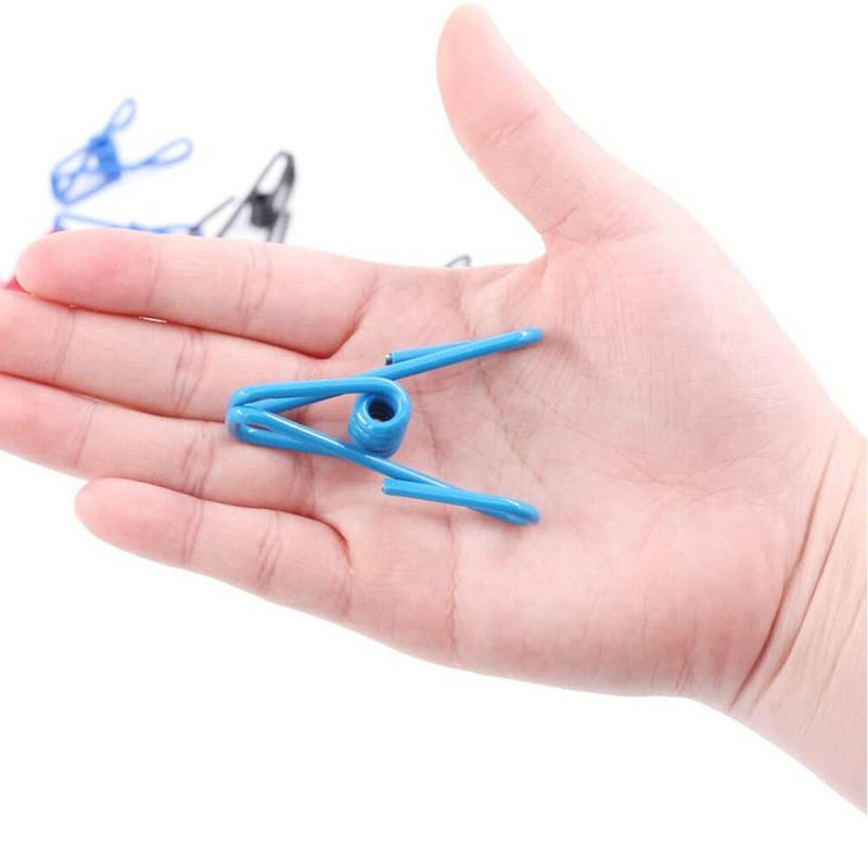 10 tk mitmeotstarbeline tuulekindel traadiklamber, 2-tolline värviline metallklambrid, teppimisklamber pesulõksude jaoks Õmblemine meisterdamiskangaklambrid