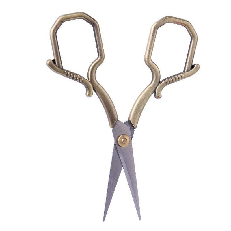 Professionaalsed roostevabast terasest õmbluskäärid vintage kangast tikandid käärid Tailor Kääride kujundamine niidi kääride lõngakäärid