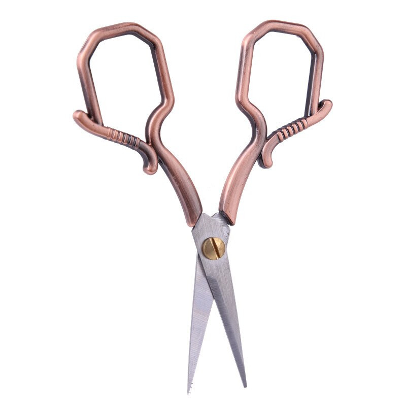 Professionaalsed roostevabast terasest õmbluskäärid vintage kangast tikandid käärid Tailor Kääride kujundamine niidi kääride lõngakäärid