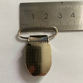 Метални щипки за залъгалка с тиранти Държачи Кръгла дупка за лице Закопчалка за тиранти Аксесоари за дрехи Кръгла квадратна пластмасова вложка