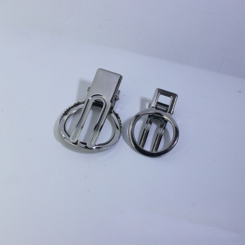 Doprava zdarma veľkoobchod Úplne nový 100 ks/sada 50 mm mašľový hrot okrúhly dvojitý vidlicový klip do vlasov štipka DIY nový príchod LEXI016