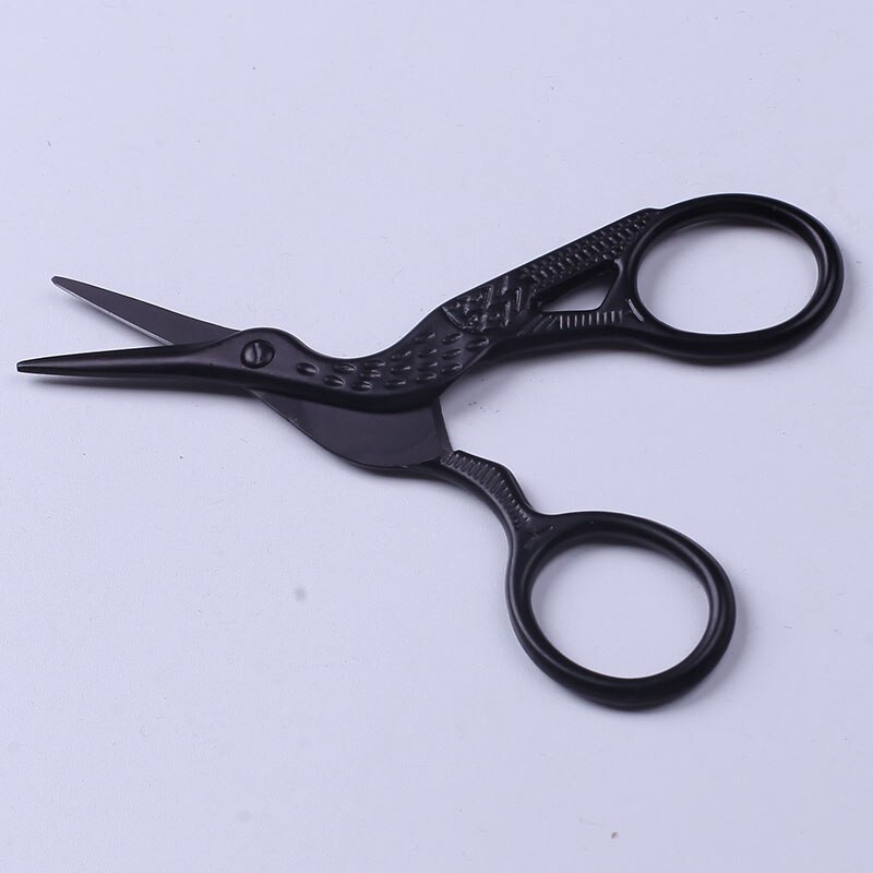 Vintage starožitné nožnice Zakka krížikové stehovanie oceľové remeselné zlaté šijacie nožnice remeselné DIY retro domáci nástroj žeriav krajčírske nožnice