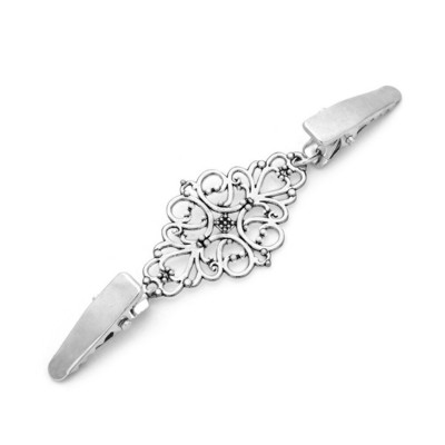 Cardigan Clip de fixare Broșă pentru femei Cardigan cu personalitate șal Cataramă Decorativ Costum simplu Pin pulover