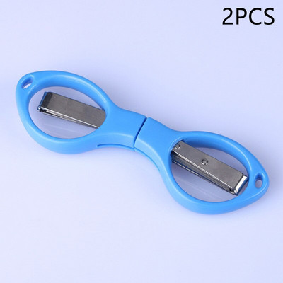 2 ks mini skladacie nožnice z nehrdzavejúcej ocele, 8 slov, okuliare, modelovanie, kancelárske potreby, DIY remeslá, decoupage, šitie, orezávanie, nástroj