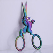 1PC Еднорог Ножици от неръждаема стомана Шивашки плат Ножици Ножици за бродиране Шивашки ножици Ножици за конец Инструменти за шиене