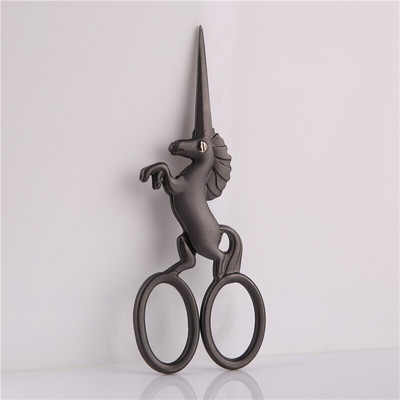 1PC Еднорог Ножици от неръждаема стомана Шивашки плат Ножици Ножици за бродиране Шивашки ножици Ножици за конец Инструменти за шиене