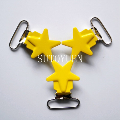 Livrare gratuită 32 buc 1'' 25m fără plumb Star Metal Baby Dummy Suzetă Suzetă Suzetă Suzetă Suzetă Clips Suzeta Clip