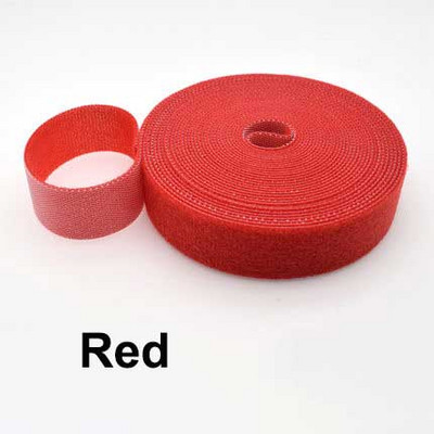 Bandă de fixare 5M/rolă Legături de cablu Curele cu cârlig și buclă reutilizabile Cârlig lateral dublu Rollă de fire Snururi Gestionează curele organizatoare de sârmă