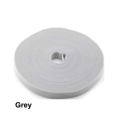 Bandă de fixare 5M/rolă Legături de cablu Curele cu cârlig și buclă reutilizabile Cârlig lateral dublu Rollă de fire Snururi Gestionează curele organizatoare de sârmă