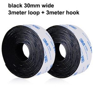 3 metra jaka samoljepljiva traka za pričvršćivanje na kuku i omču, najlonsko ljepilo za naljepnice s jakim ljepilom za DIY 16/20/25/30/38/50 MM