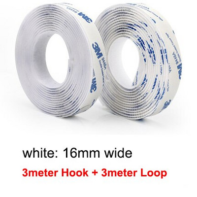 3 metra jaka samoljepljiva traka za pričvršćivanje na kuku i omču, najlonsko ljepilo za naljepnice s jakim ljepilom za DIY 16/20/25/30/38/50 MM