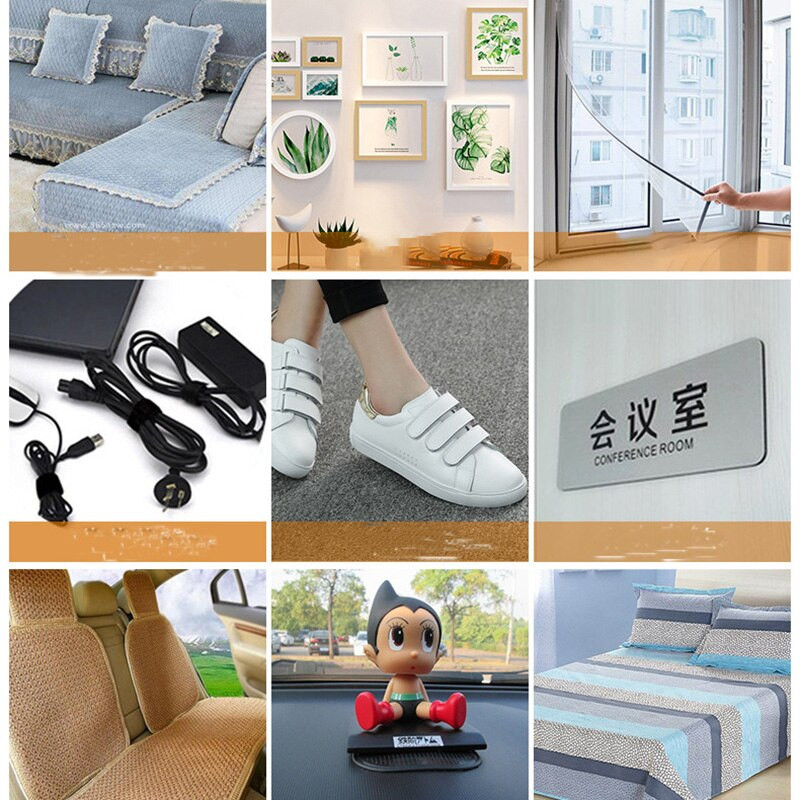 3 metra jaka samoljepljiva traka za pričvršćivanje na kuku i omču, najlonsko ljepilo za naljepnice s jakim ljepilom za DIY 16/20/25/30/38/50 MM